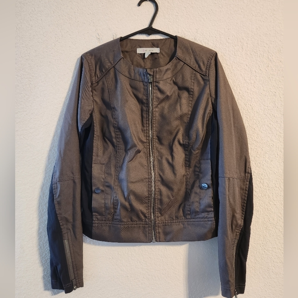 Athleta Left Bank Jackshal Full Zip Blazer Jacket size XXS